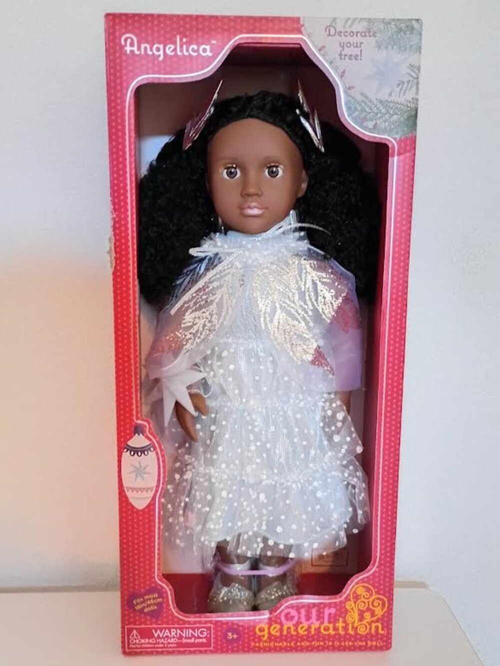 OUR GENERATION ANGELICA 18" LIMITED EDITION HOLIDAY COLLECTIBLE DOLL 2025 NEW